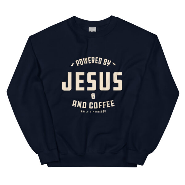 Unisex Crew Neck Sweatshirt Navy Front 67afa25b84daf.jpg