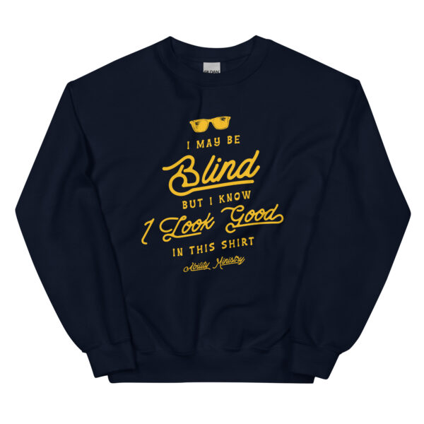 Unisex Crew Neck Sweatshirt Navy Front 67bcedf34e579.jpg