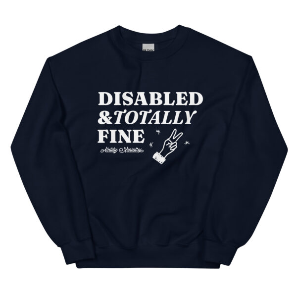 Unisex Crew Neck Sweatshirt Navy Front 67bcfbcb960b8.jpg