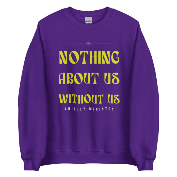 Unisex Crew Neck Sweatshirt Purple Front 67b6656551b45 1.jpg