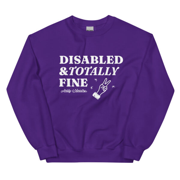 Unisex Crew Neck Sweatshirt Purple Front 67bcfbcb9edaf.jpg