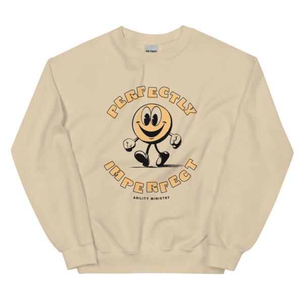 Unisex Crew Neck Sweatshirt Sand Front 67b5edc94a3b0.jpg