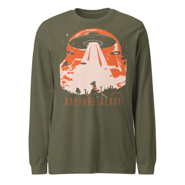 Unisex Long Sleeve Tee Military Green Front 67b48394083db.jpg