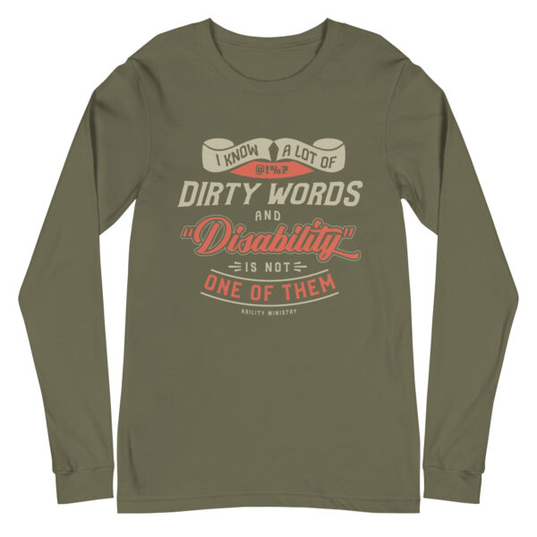 Unisex Long Sleeve Tee Military Green Front 67bdde6729486.jpg