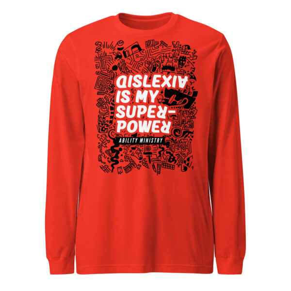 Unisex Long Sleeve Tee Poppy Front 67ae81ce20da2.jpg