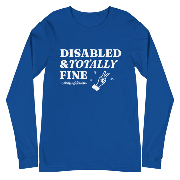 Unisex Long Sleeve Tee True Royal Front 67bcfa9a4a58b.jpg