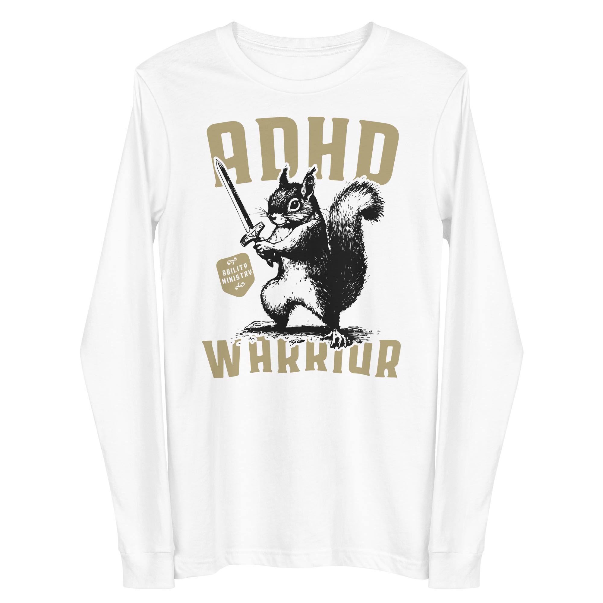 Product image for ADHD Warrior Long Sleeve Tee