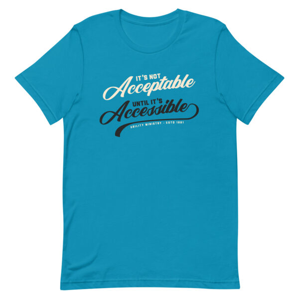 Unisex Staple T Shirt Aqua Front 67aba91443726 1.jpg