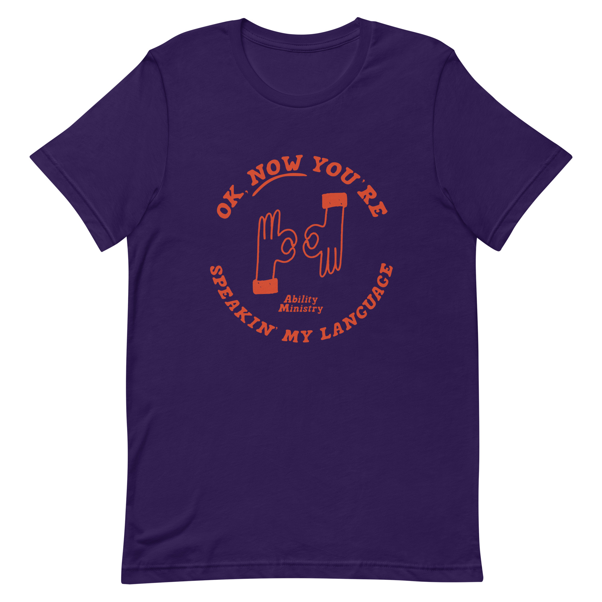 Unisex Staple T Shirt Team Purple Front 67b8892b598da.jpg