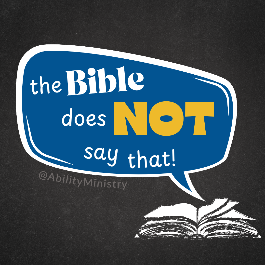Product image for The Bible Does NOT Say That!
