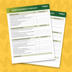 Church Camp Accessibility Checklist