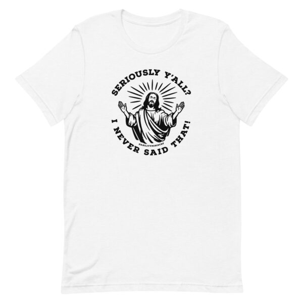 Unisex staple t shirt solid white blend front 68e66160549f8.jpg