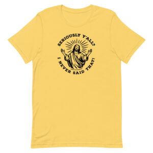 Unisex staple t shirt yellow front 6964fccca3e54.jpg