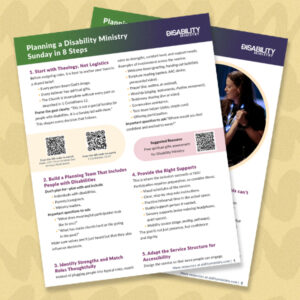 Planning a Disability Ministry Sunday in 8 Steps